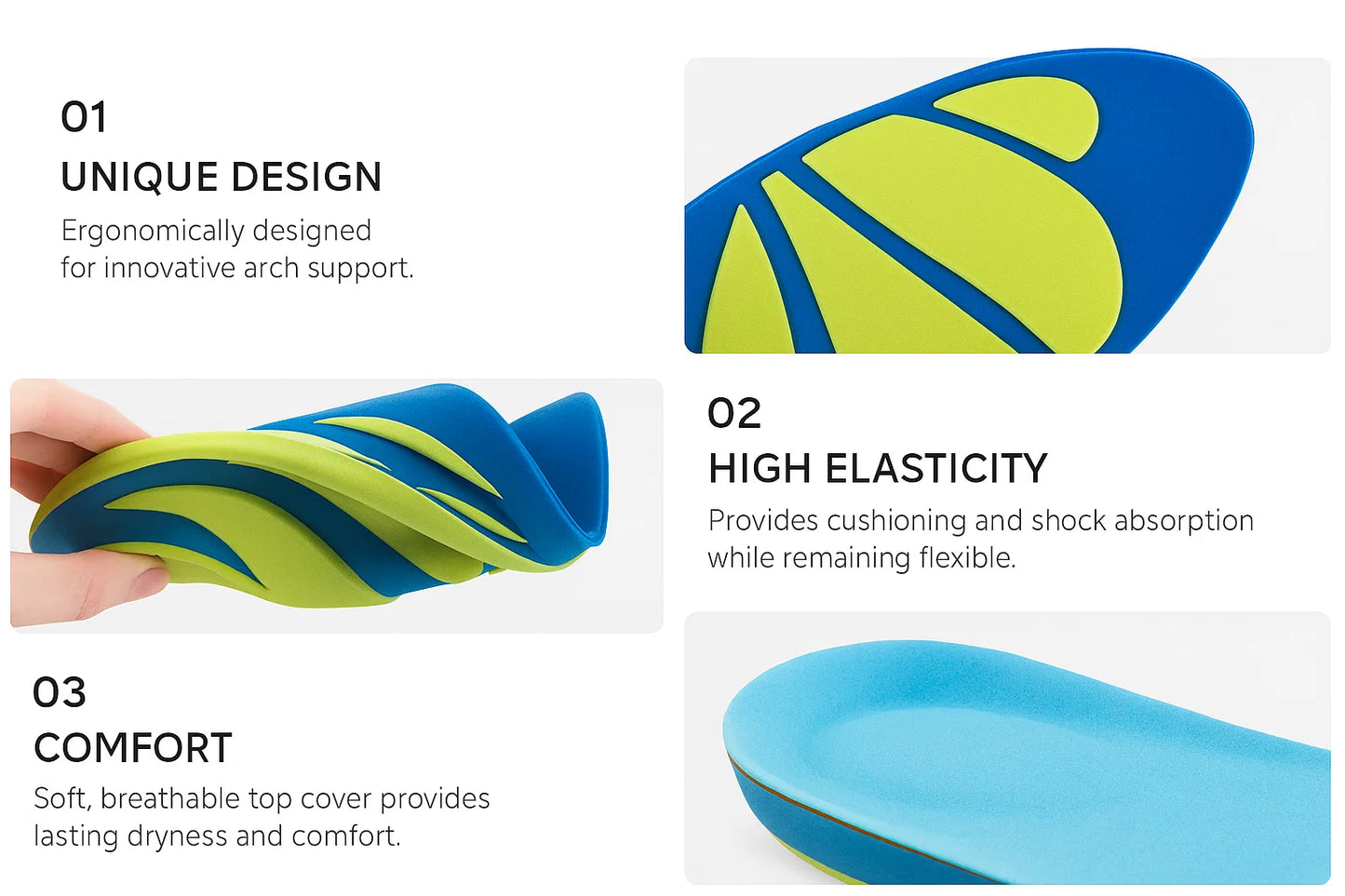 HeelTherapy Ortho-Gel Insoles